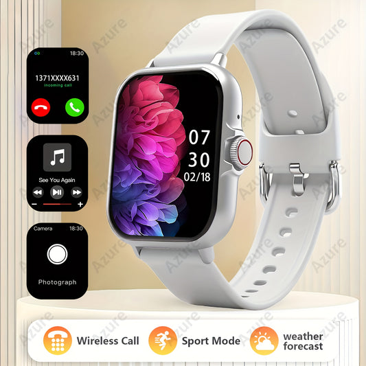 HOT 1.83-inch Full Touchscreen HD Sports Smartwatch, Unisex, with Wireless Call/Message Alerts/Dial Wallpapers and Multiple Sports Modes