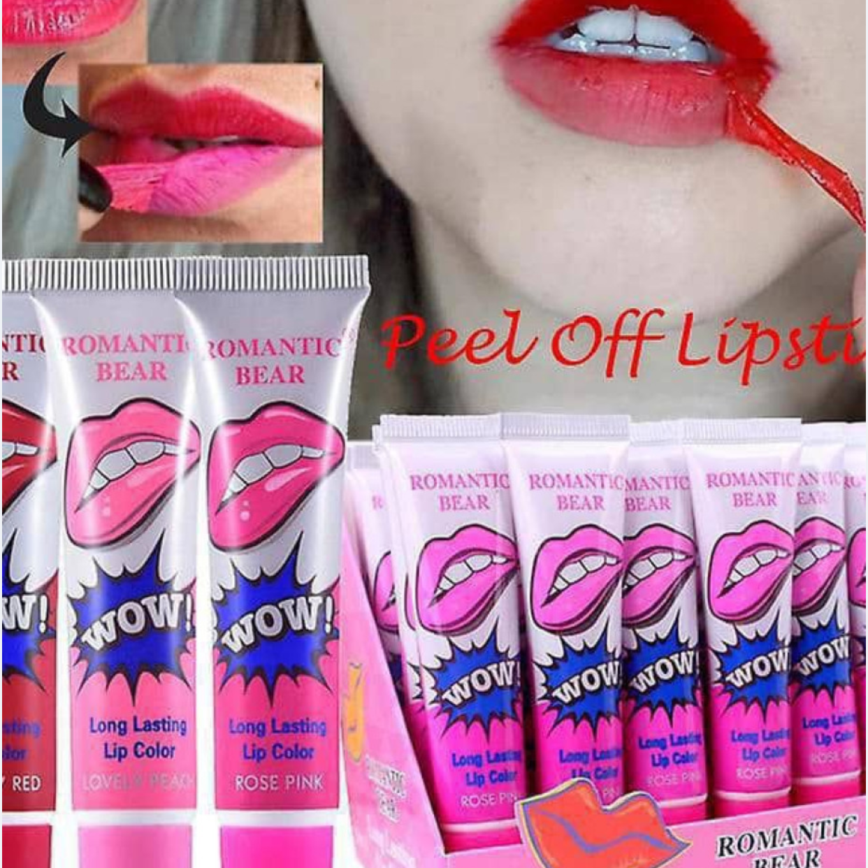 Long Lasting Peel Off Lipstick