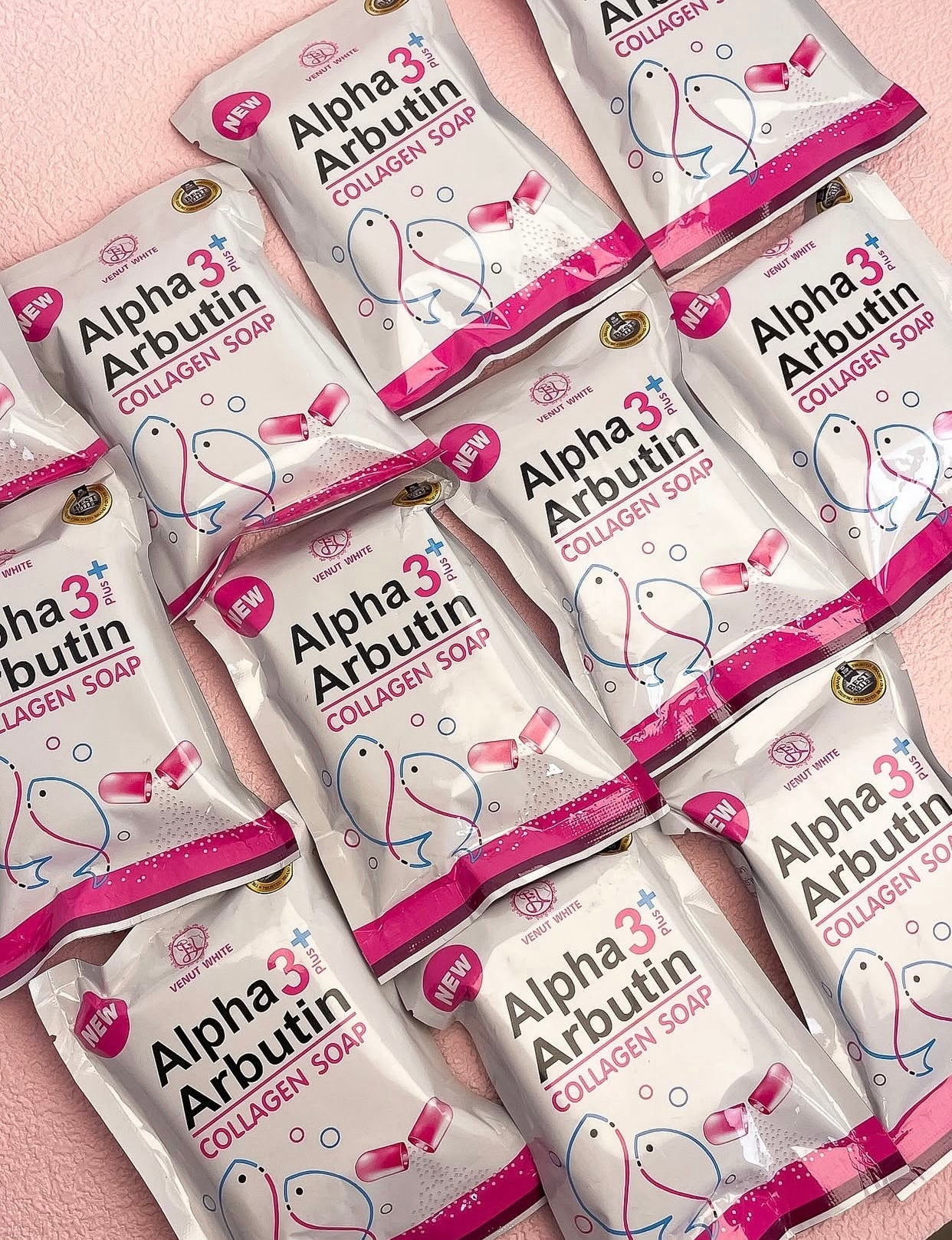 Alpha 3+ Arbutin Collagen Soap