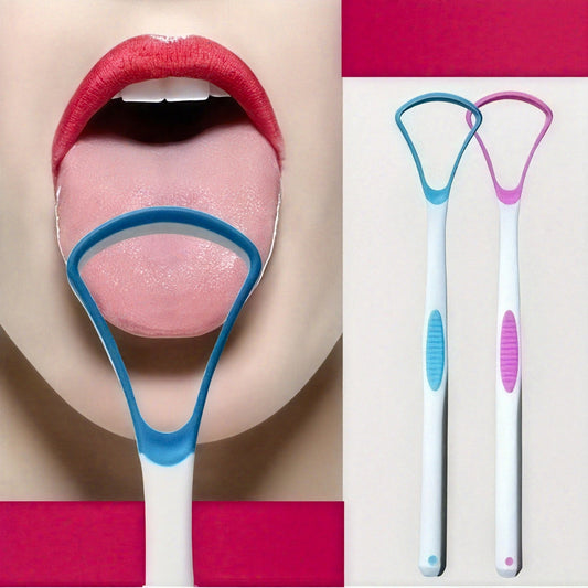 Tongue Scrapers for Adult  Promote Healthy Oral Hygiene And Are Simple to Use, Aiding in The Battle Against Bad Breath.