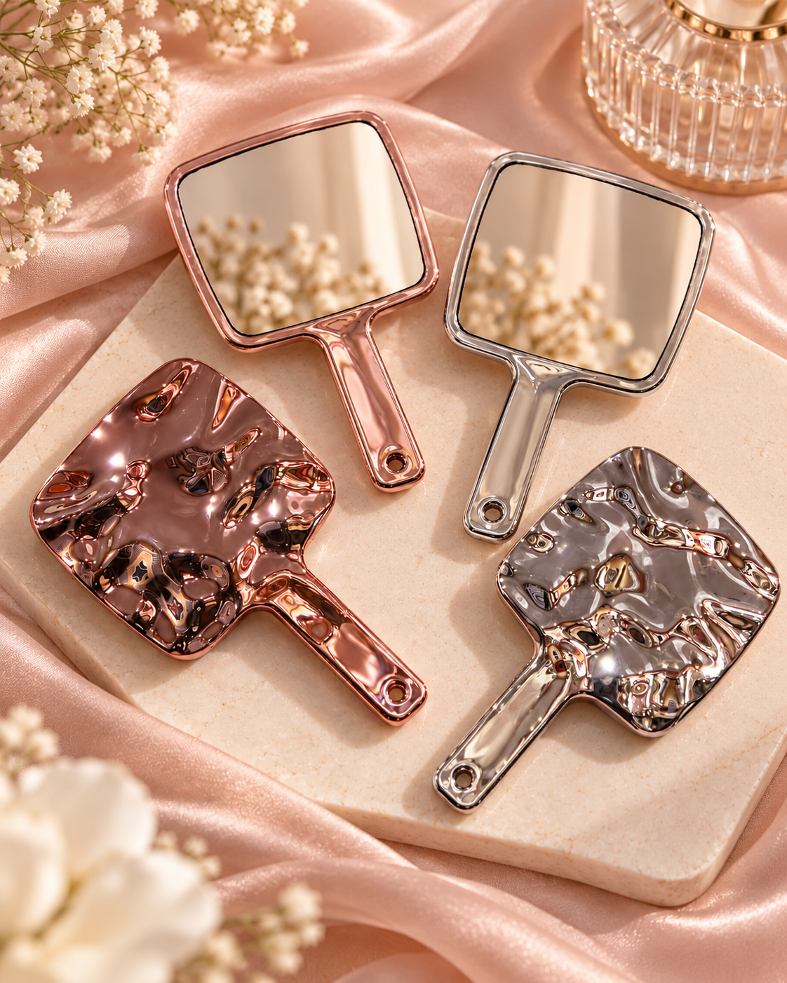 Mini Handheld Bag Mirror