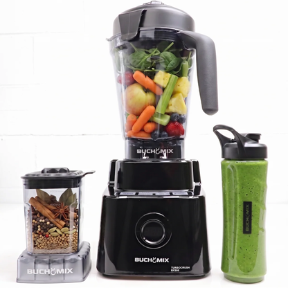 Buchymix 3-in-1 High-Performance TurboCrush Blender with Digital Presets – 3 Litres (BX300)