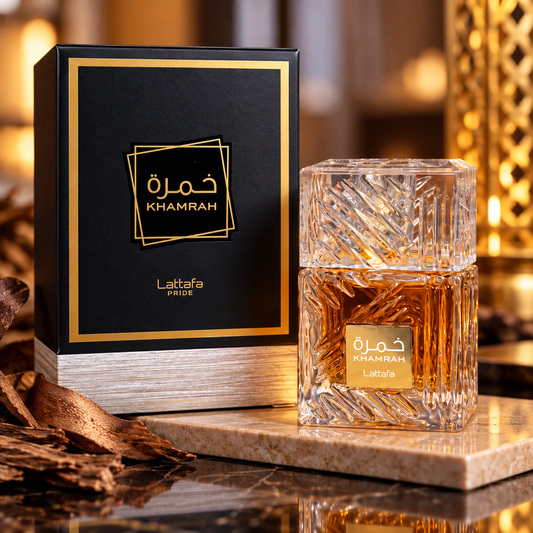Khamrah Lattafa Eau de Parfum – Long-Lasting Fragrance 50ml