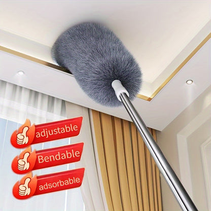 1pc, Retractable Dusters, Dust Removal Brush, Bendable Head Dusting Brush, Reusable Washable