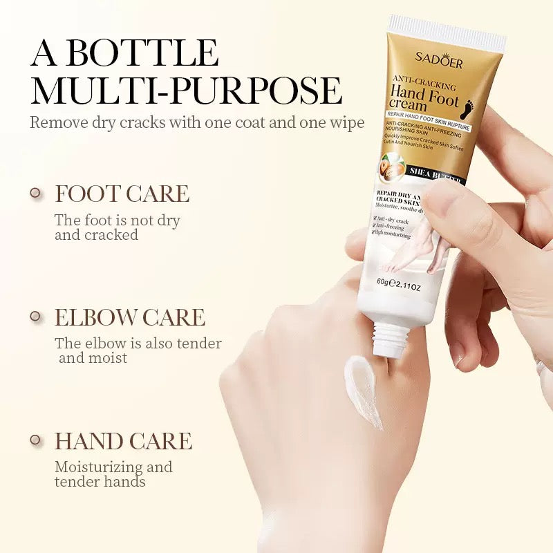 SADOER  Moisturising & Soothing Foot & Hand Cream