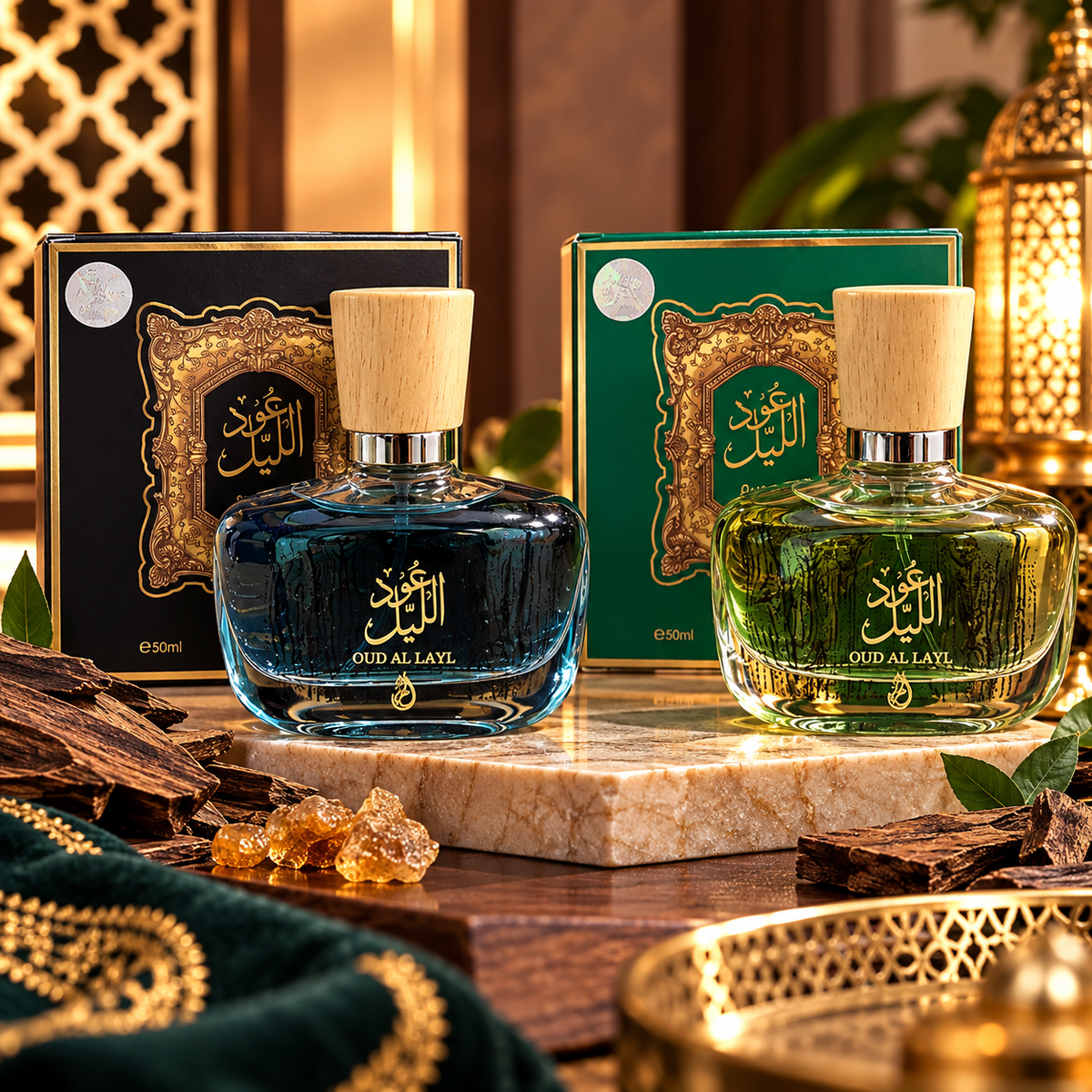 Oud Al Layl Eau de Parfum – Long-Lasting Arabian Fragrance 50ml