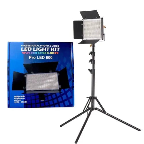 Pro Led 600 Led Light Kit With Tripod Stand