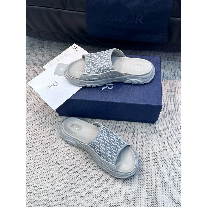 European DIOR Style Light Luxury Trendy New Men's Versatile Slip-On Casual Outdoor