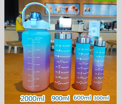 4in1 motivational water bottle