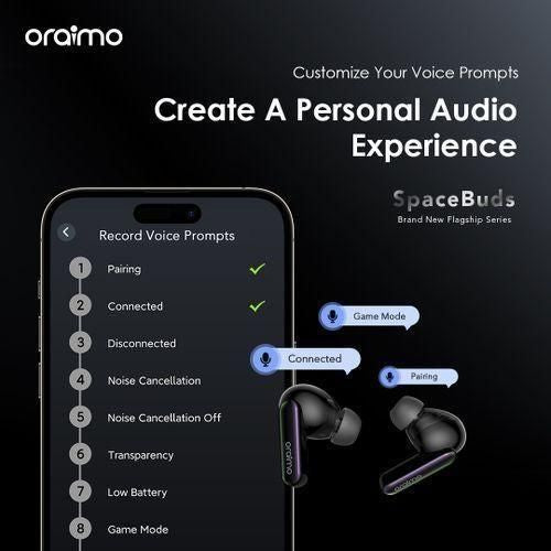 New 2026 Oraimo SpaceBuds Beyond Sound Hybrid Noise Cancelling