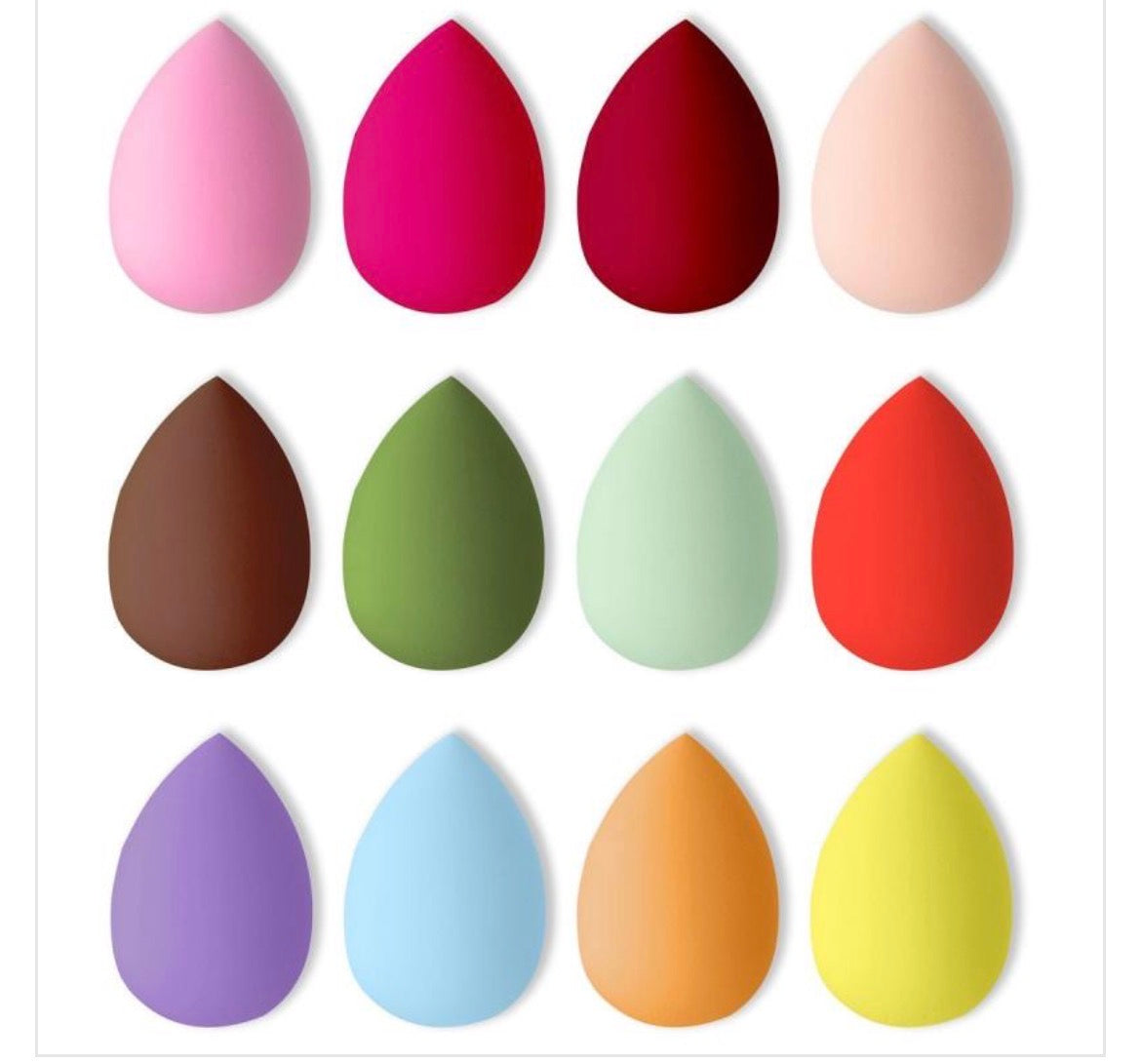 Egg shaped beauty blender