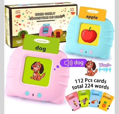 Children's Talking Flash Card Learning Machine with (112 double-sided cards)
