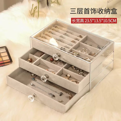 High Quality 3 layer Jewelry Box