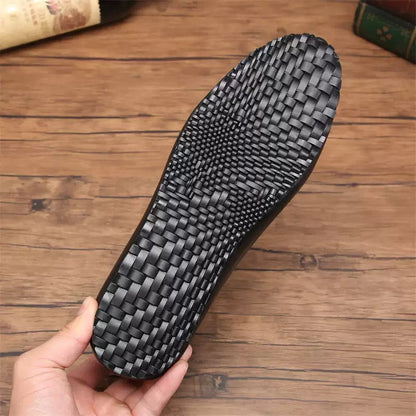 Men's summer Baotou half-tow leather hand-woven European station trendy casual sweat-absorbent breathable