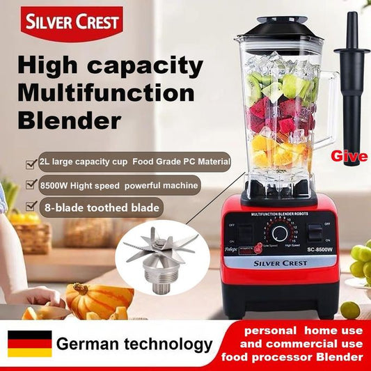 Silver Crest 2L Industrial Food Crusher & Blender – 8500W