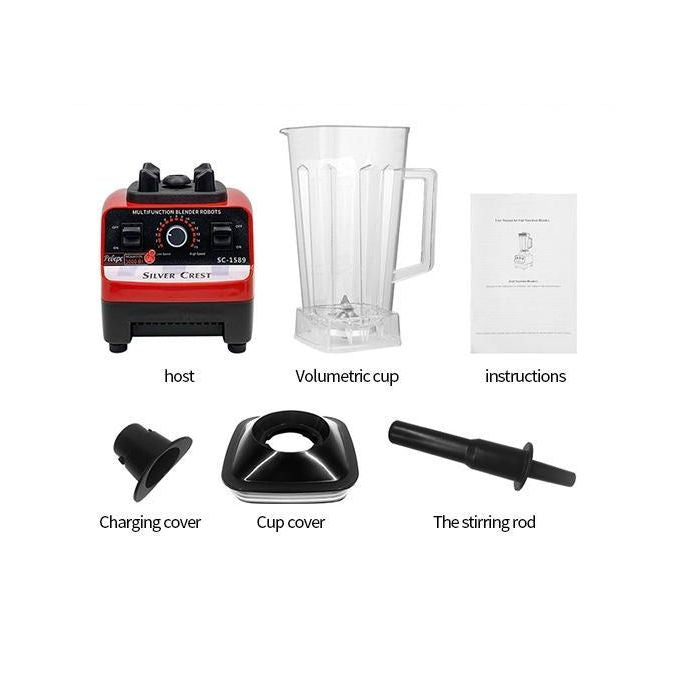 Silver Crest 2L Industrial Food Crusher & Blender – 8500W