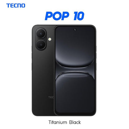 Tecno POP 10 – 6.67″ Display, 3GB RAM, 64GB ROM, Android 14, 5,000mAh Battery