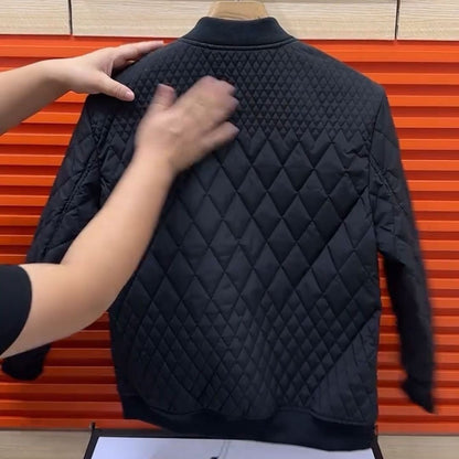 Quilted Bomber Jacket