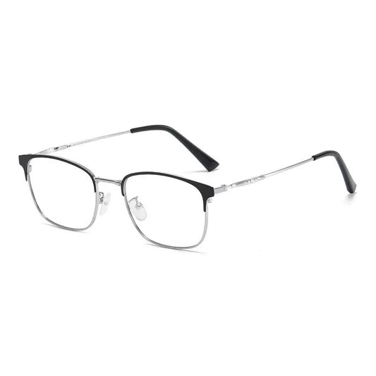 New Style Metal Vintage Color-Changing Flat Unisex Glasses