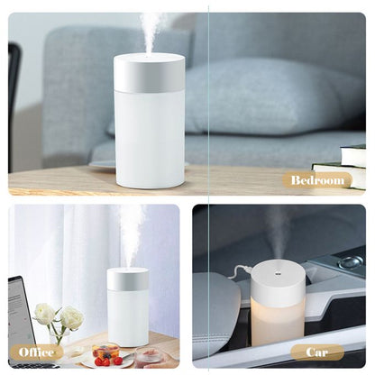 New 260mL Mist Humidifier Diffuser Colorful Night Light Quiet