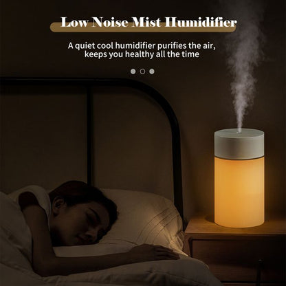 New 260mL Mist Humidifier Diffuser Colorful Night Light Quiet