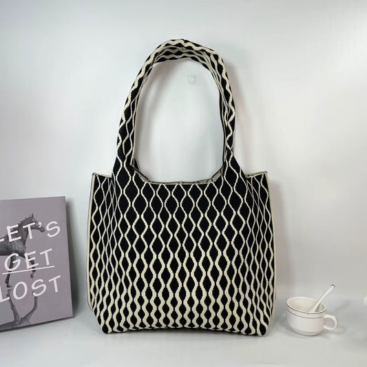 Textured Tote Bag