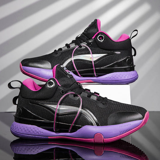 Men's High-Performance Basketball Shoes – Cushioned Grip & Ankle Support (2025 Styles) Description